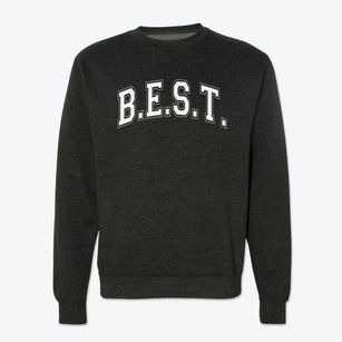 B.e.s.t. Academy Varsity Arch Crewneck Sweatshirt