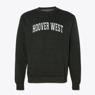 Hoover West Elementary School Varsity Arch Crewneck Sweatshirt
