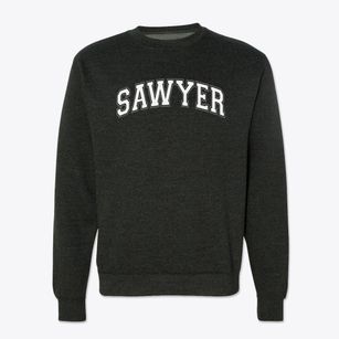 Sawyer Elementary School Varsity Arch Crewneck Sweatshirt