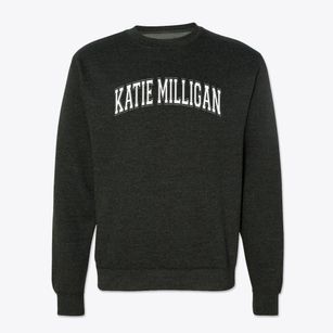 Katie Milligan High Varsity Arch Crewneck Sweatshirt