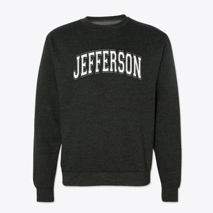 Jefferson Elementary School Varsity Arch Crewneck Sweatshirt