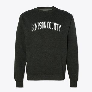 Simpson County Early Childhood Center Varsity Arch Crewneck Sweatshirt