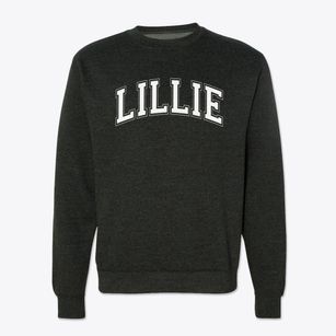 Lillie Middle School Varsity Arch Crewneck Sweatshirt