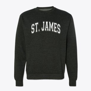 Saint James Junior High School Varsity Arch Crewneck Sweatshirt