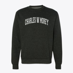 Charles W Morey Elementary School Varsity Arch Crewneck Sweatshirt