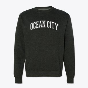 Ocean City Primary School Varsity Arch Crewneck Sweatshirt