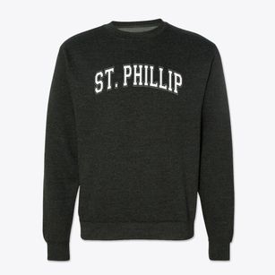 Saint Phillip The Apostle School Varsity Arch Crewneck Sweatshirt