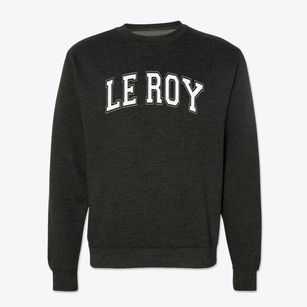 Le Roy High School Varsity Arch Crewneck Sweatshirt
