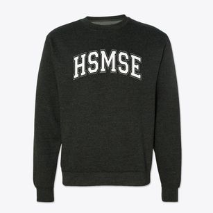Hs For Math Science And Engineering Varsity Arch Crewneck Sweatshirt