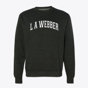 L A Webber Senior High School Varsity Arch Crewneck Sweatshirt