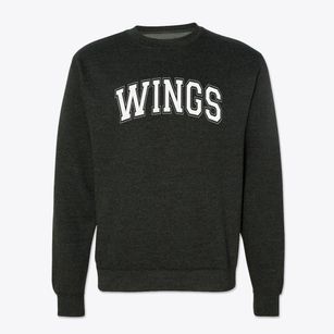 Wings Academy Varsity Arch Crewneck Sweatshirt