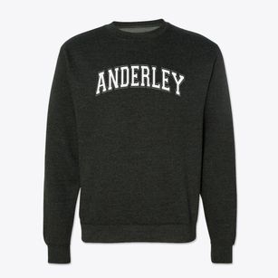 Anderley Academy Varsity Arch Crewneck Sweatshirt