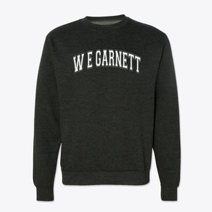 W E Garnett Christian Academy Varsity Arch Crewneck Sweatshirt