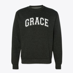 Grace Christian School Varsity Arch Crewneck Sweatshirt