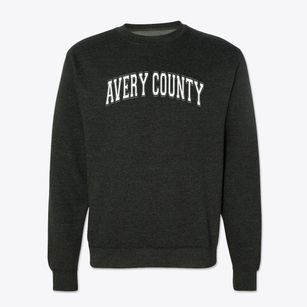 Avery County Middle School Varsity Arch Crewneck Sweatshirt