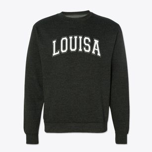 Louisa May Alcott Elementary School Varsity Arch Crewneck Sweatshirt
