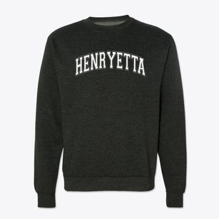Henryetta Elementary School Varsity Arch Crewneck Sweatshirt