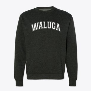 Waluga Junior High School Varsity Arch Crewneck Sweatshirt