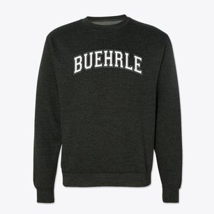 Buehrle Alternative Education School Varsity Arch Crewneck Sweatshirt