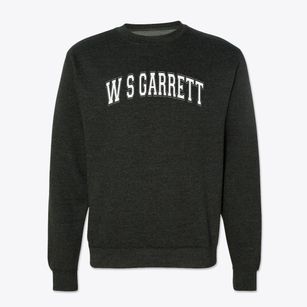 W S Garrett Elementary School Varsity Arch Crewneck Sweatshirt