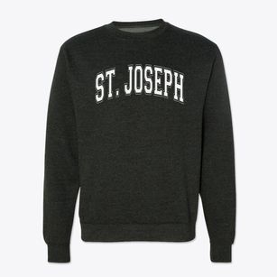 St Joseph Parish Varsity Arch Crewneck Sweatshirt