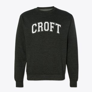 Croft Design Middle School Varsity Arch Crewneck Sweatshirt