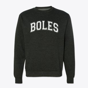 Boles Junior High School Varsity Arch Crewneck Sweatshirt