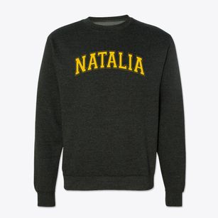 Natalia Early Childhood Center Varsity Arch Crewneck Sweatshirt