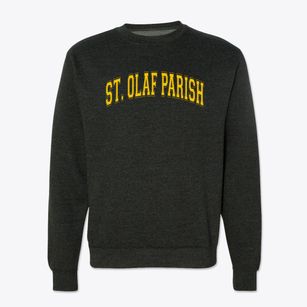 St Olaf Parish Varsity Arch Crewneck Sweatshirt