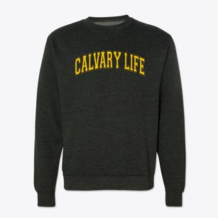 Calvary Life Christian School Varsity Arch Crewneck Sweatshirt