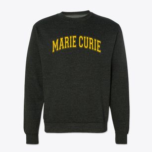 Marie Curie Elementary School Varsity Arch Crewneck Sweatshirt
