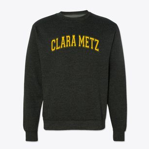 Clara Metz Elementary School Varsity Arch Crewneck Sweatshirt