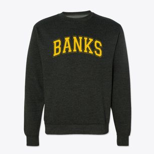 Banks County Upper Elementary School Varsity Arch Crewneck Sweatshirt