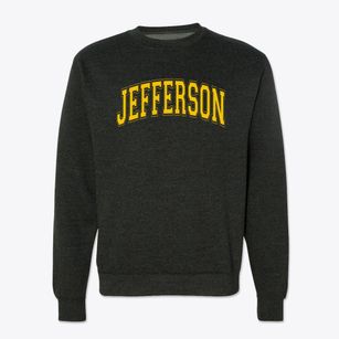 Jefferson Elementary School Varsity Arch Crewneck Sweatshirt