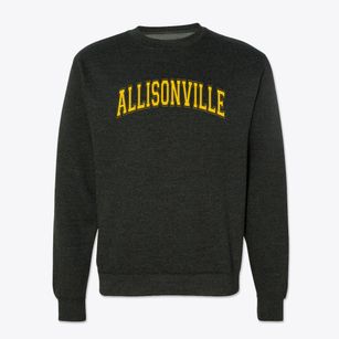 Allisonville Elementary School Varsity Arch Crewneck Sweatshirt