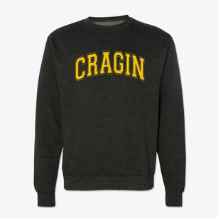 Cragin Elementary School Varsity Arch Crewneck Sweatshirt