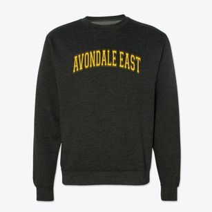Avondale East Elementary School Varsity Arch Crewneck Sweatshirt