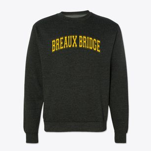 Breaux Bridge Primary School Varsity Arch Crewneck Sweatshirt