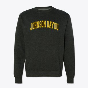 Johnson Bayou School Varsity Arch Crewneck Sweatshirt
