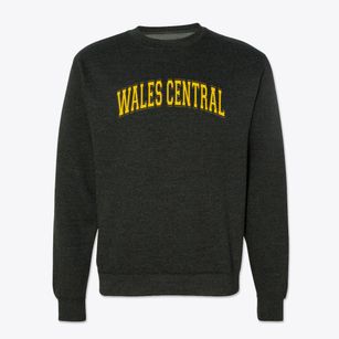 Wales Central School Varsity Arch Crewneck Sweatshirt