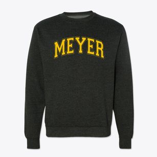 Meyer Elementary School Varsity Arch Crewneck Sweatshirt