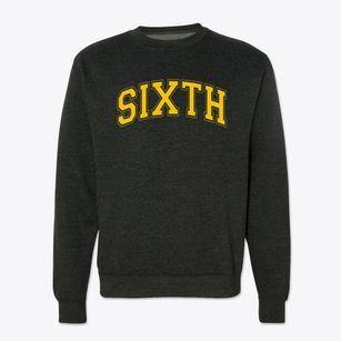 Sixth Grade Center Varsity Arch Crewneck Sweatshirt