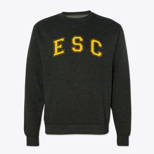 E S C School At Kingston Varsity Arch Crewneck Sweatshirt