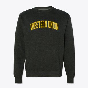 Western Union Elementary School Varsity Arch Crewneck Sweatshirt