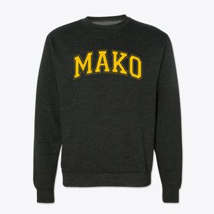 Mako Academy Varsity Arch Crewneck Sweatshirt
