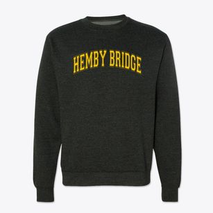 Hemby Bridge Elementary School Varsity Arch Crewneck Sweatshirt
