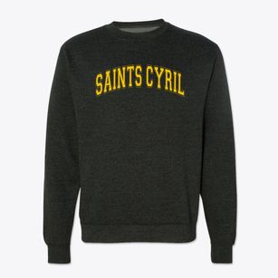 Saints Cyril And Methodius School Varsity Arch Crewneck Sweatshirt