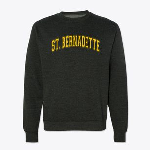 St Bernadette Parish Varsity Arch Crewneck Sweatshirt