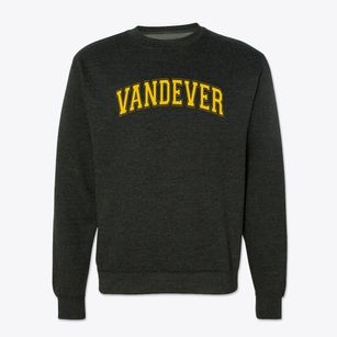 Vandever Elementary School Varsity Arch Crewneck Sweatshirt
