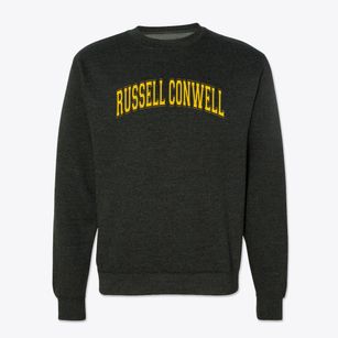 Russell Conwell Middle Magnet School Varsity Arch Crewneck Sweatshirt